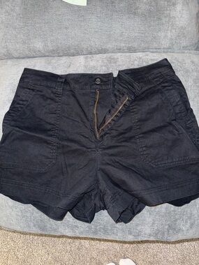 Old Navy Black High-Rise Shorts